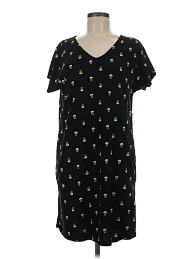 Pre-owned Purejill Casual Dress In Black