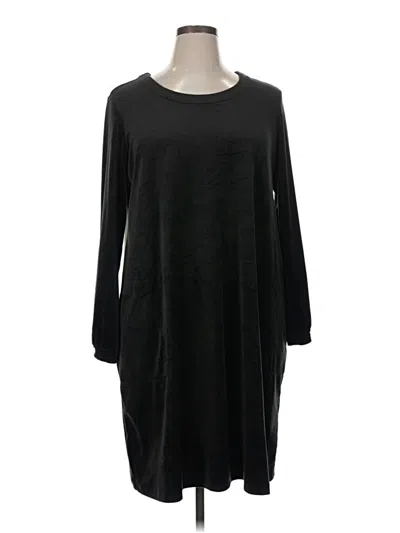 Pre-owned Purejill Casual Dress In Black