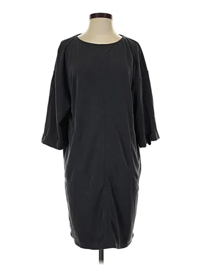 Pre-owned Purejill Casual Dress In Black