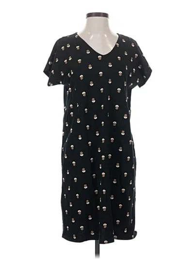Pre-owned Purejill Casual Dress In Black