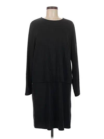 Pre-owned Purejill Casual Dress In Black