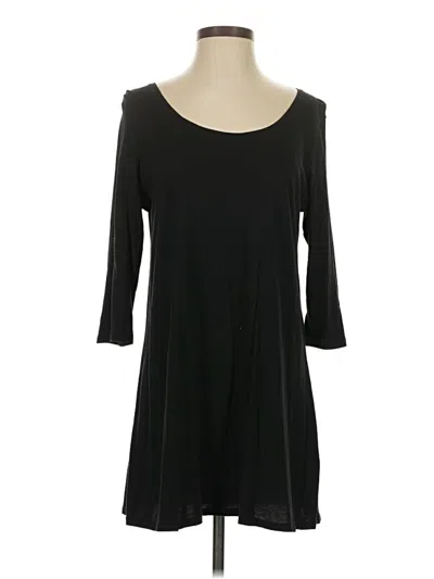 Pre-owned Purejill Casual Dress In Black