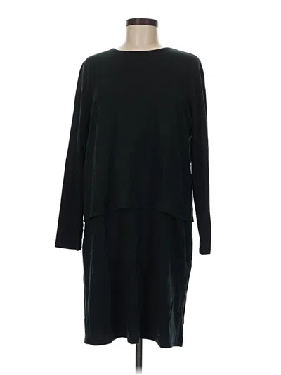 Pre-owned Purejill Casual Dress In Black