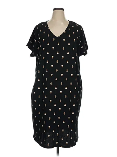 Pre-owned Purejill Casual Dress In Black
