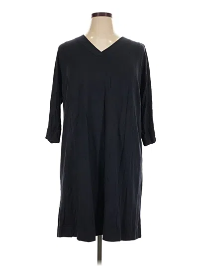 Pre-owned Purejill Casual Dress In Black
