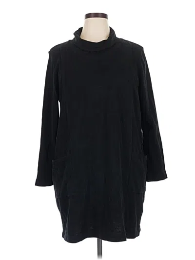 Pre-owned Purejill Casual Dress In Black