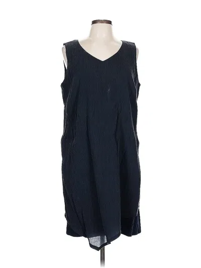 Pre-owned Purejill Casual Dress In Blue