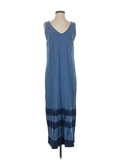 Pre-owned Purejill Casual Dress In Blue
