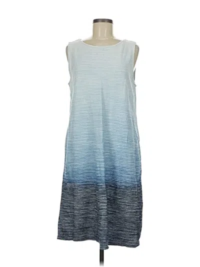 Pre-owned Purejill Casual Dress In Blue