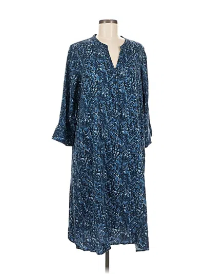 Pre-owned Purejill Casual Dress In Blue