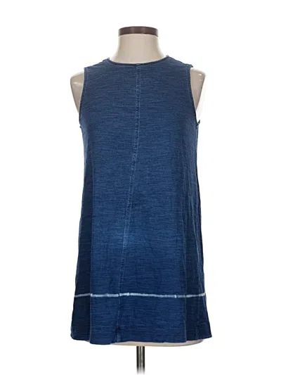 Pre-owned Purejill Casual Dress In Blue