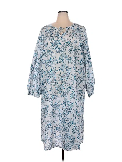 Purejill Casual Dress In Blue