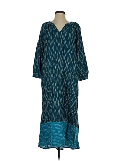 Pre-owned Purejill Casual Dress In Blue