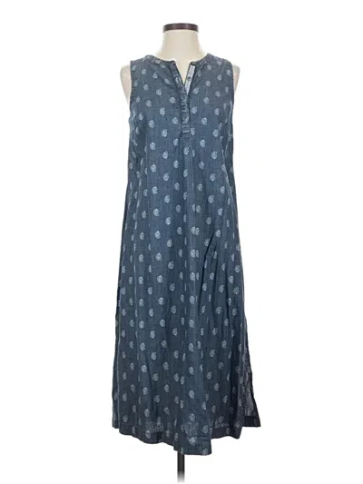 Pre-owned Purejill Casual Dress In Blue