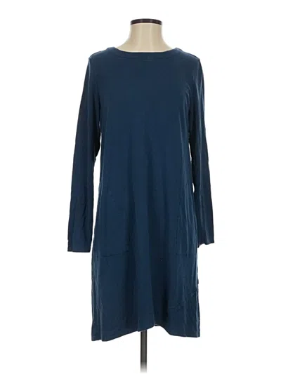 Pre-owned Purejill Casual Dress In Blue