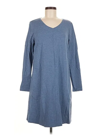 Pre-owned Purejill Casual Dress In Blue