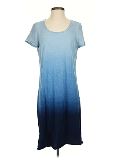 Pre-owned Purejill Casual Dress In Blue