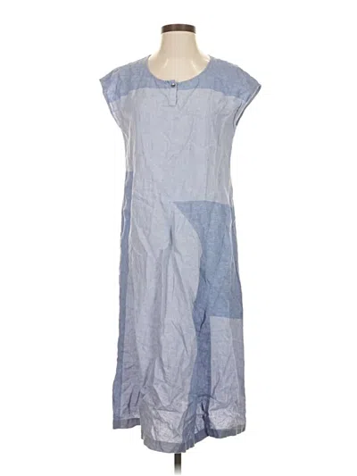 Pre-owned Purejill Casual Dress In Blue