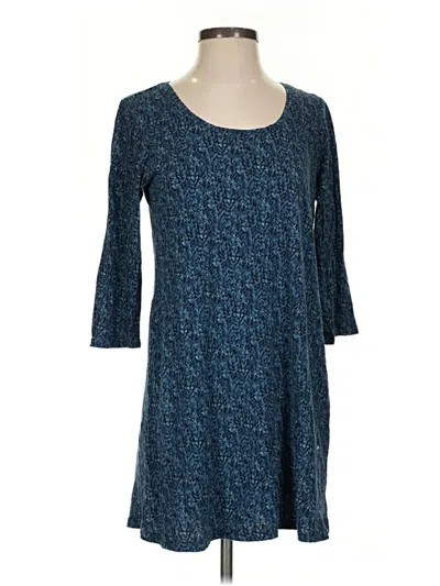 Pre-owned Purejill Casual Dress In Blue