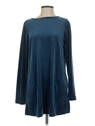 Pre-owned Purejill Casual Dress In Blue