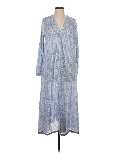 Pre-owned Purejill Casual Dress In Blue