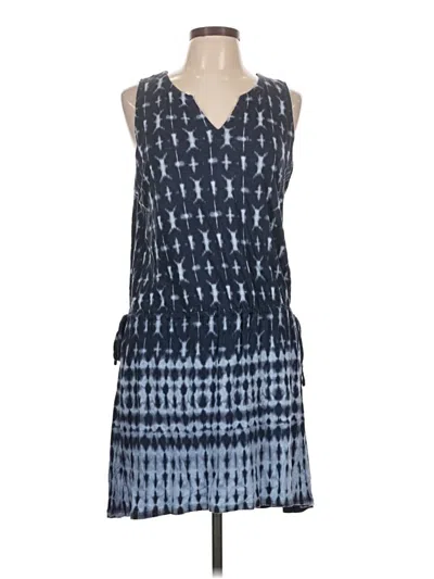 Pre-owned Purejill Casual Dress In Blue