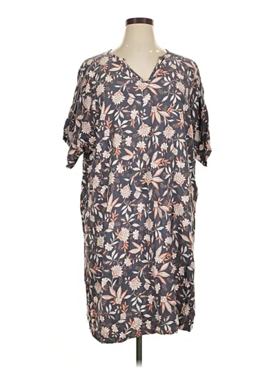 Pre-owned Purejill Casual Dress In Blue