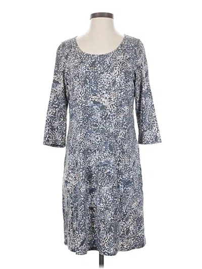 Pre-owned Purejill Casual Dress In Blue