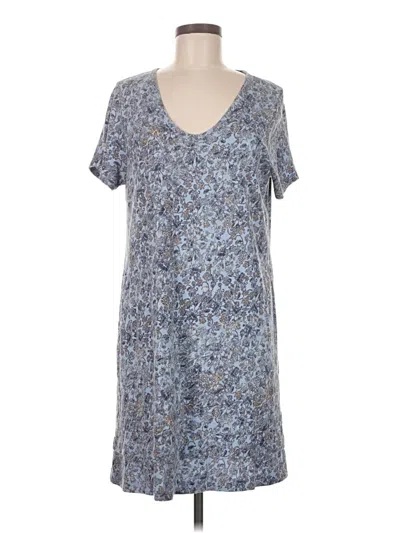 Pre-owned Purejill Casual Dress In Blue