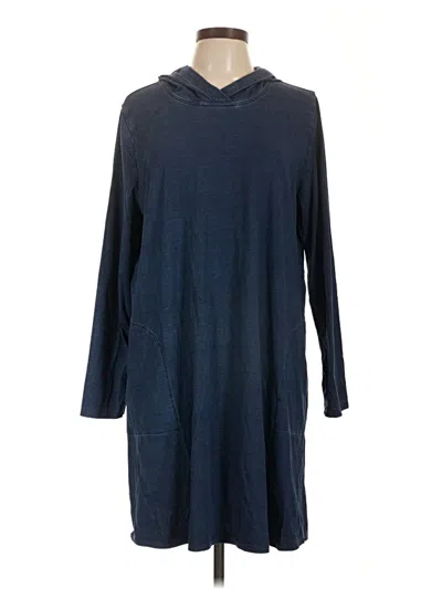 Pre-owned Purejill Casual Dress In Blue