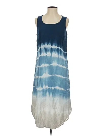 Pre-owned Purejill Casual Dress In Blue