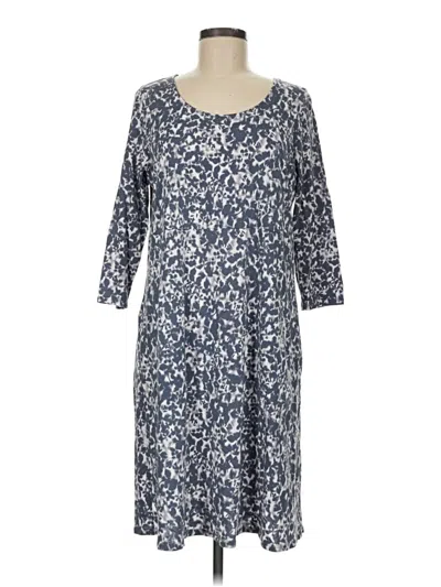Pre-owned Purejill Casual Dress In Blue
