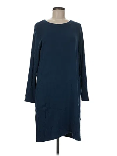 Pre-owned Purejill Casual Dress In Blue