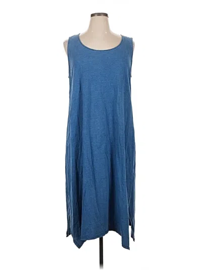 Pre-owned Purejill Casual Dress In Blue