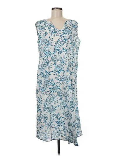 Pre-owned Purejill Casual Dress In Blue