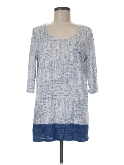 Pre-owned Purejill Casual Dress In Blue