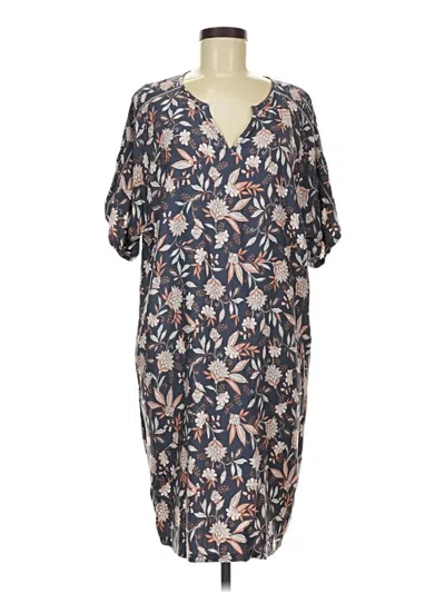 Pre-owned Purejill Casual Dress In Blue