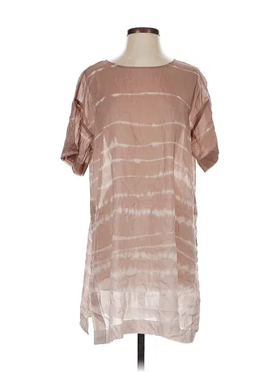 Pre-owned Purejill Casual Dress In Brown