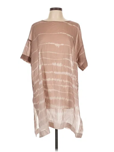 Pre-owned Purejill Casual Dress In Brown