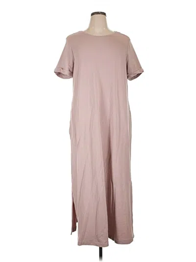 Pre-owned Purejill Casual Dress In Brown