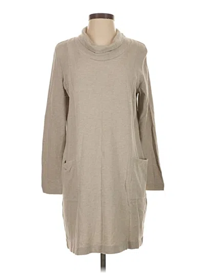 Pre-owned Purejill Casual Dress In Brown