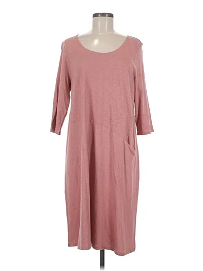 Pre-owned Purejill Casual Dress In Burgundy