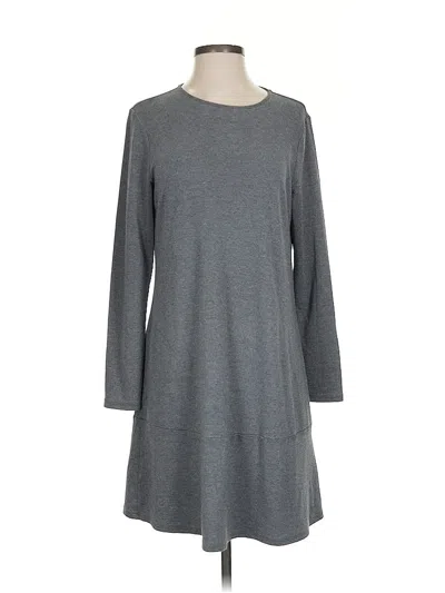 Pre-owned Purejill Casual Dress In Gray