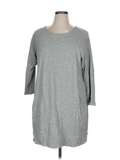 Pre-owned Purejill Casual Dress In Gray