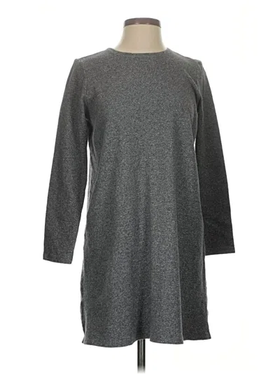 Pre-owned Purejill Casual Dress In Gray