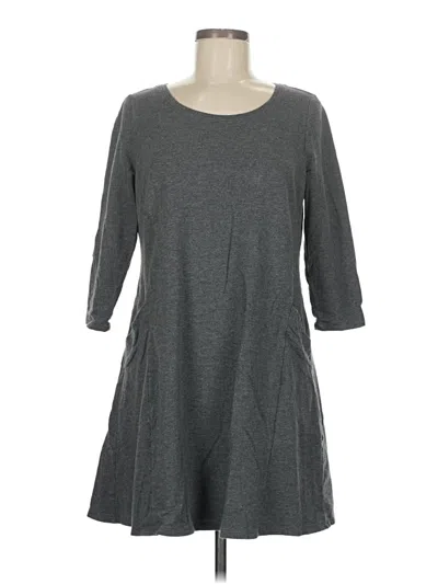 Pre-owned Purejill Casual Dress In Gray