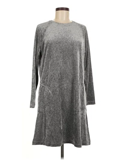 Pre-owned Purejill Casual Dress In Gray
