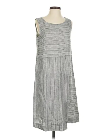 Pre-owned Purejill Casual Dress In Gray
