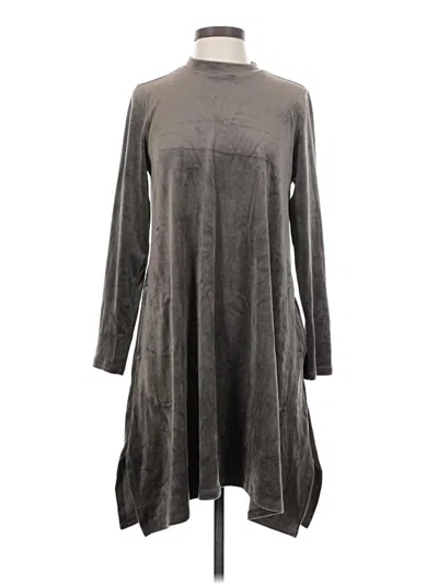 Pre-owned Purejill Casual Dress In Gray