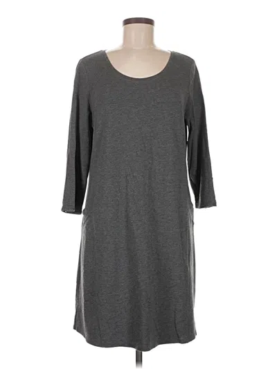 Pre-owned Purejill Casual Dress In Gray